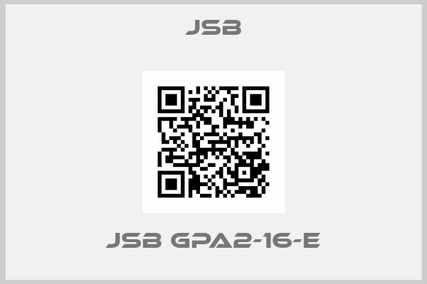 JSB-JSB GPA2-16-E