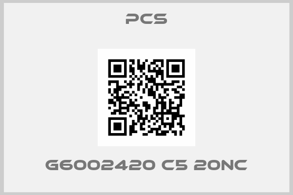 PCS-G6002420 C5 20NC