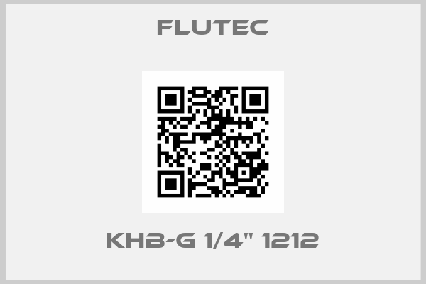 Flutec-KHB-G 1/4'' 1212