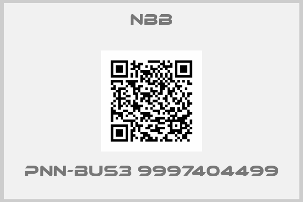 Nbb-PNN-BUS3 9997404499