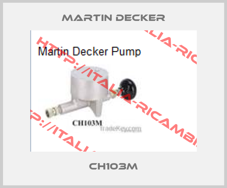 MARTIN DECKER-CH103M