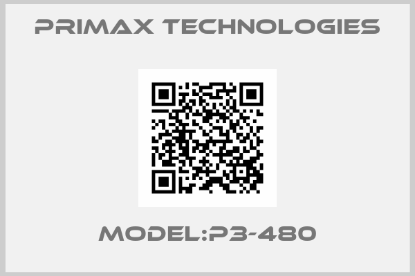 Primax Technologies-Model:P3-480