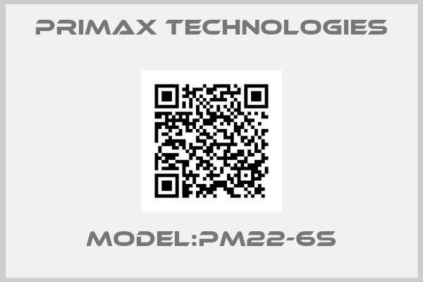 Primax Technologies-Model:PM22-6S