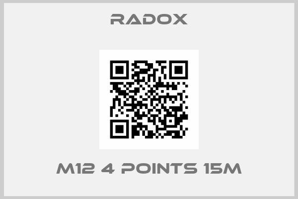 Radox-M12 4 points 15m