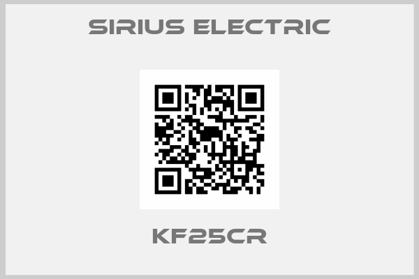 Sirius Electric-KF25CR