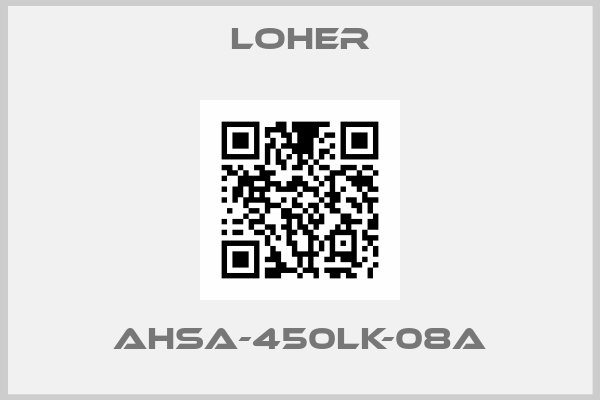 Loher-AHSA-450LK-08A