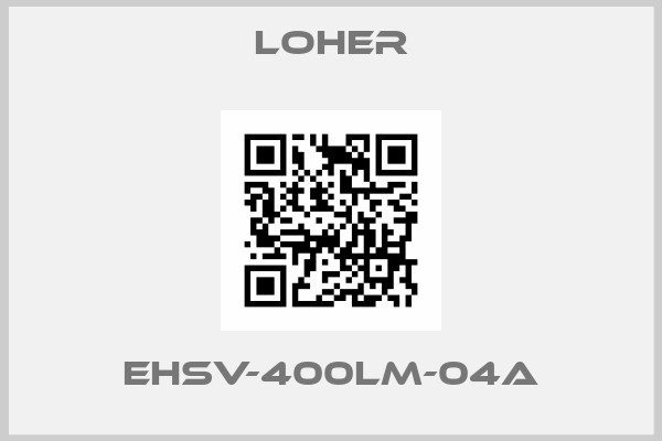 Loher-EHSV-400LM-04A