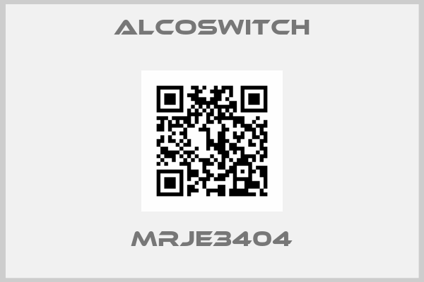 Alcoswitch-MRJE3404