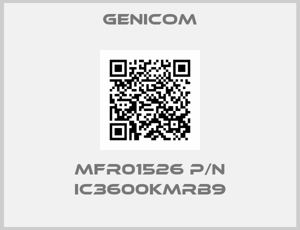 GENICOM-MFR01526 P/N IC3600KMRB9