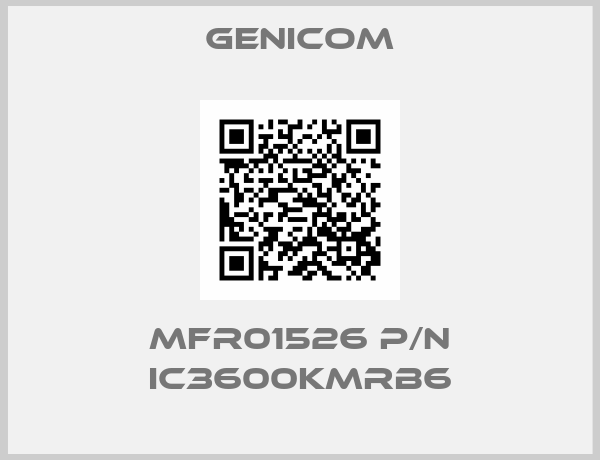 GENICOM-MFR01526 P/N IC3600KMRB6