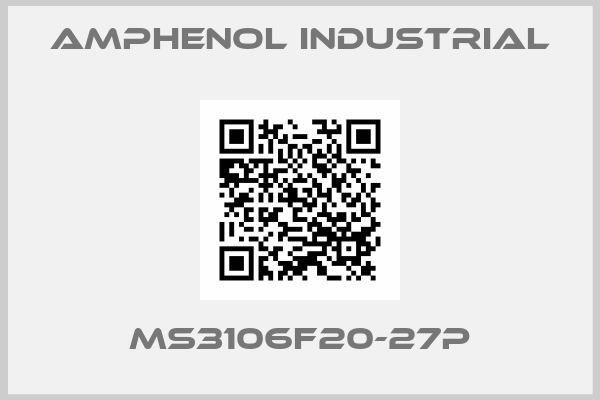 AMPHENOL INDUSTRIAL-MS3106F20-27P