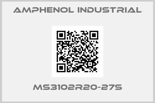 AMPHENOL INDUSTRIAL-MS3102R20-27S