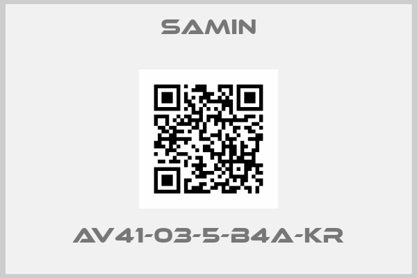 Samin-AV41-03-5-B4A-KR