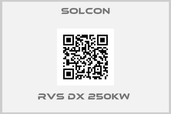SOLCON-RVS DX 250KW 