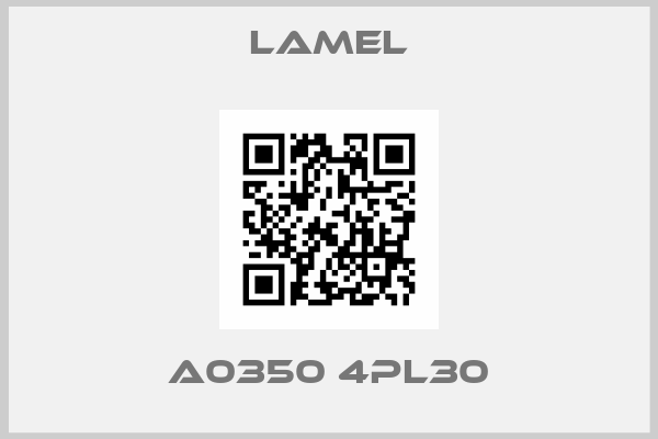 Lamel-A0350 4PL30