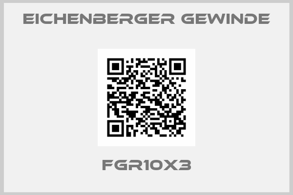 Eichenberger Gewinde-FGR10X3