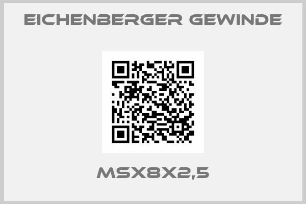 Eichenberger Gewinde-MSX8X2,5