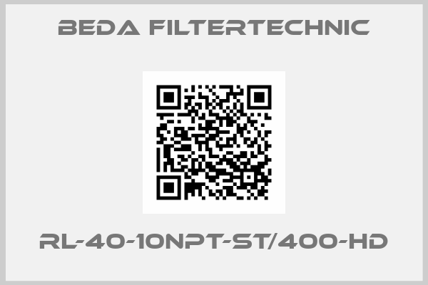 Beda Filtertechnic-RL-40-10NPT-ST/400-HD