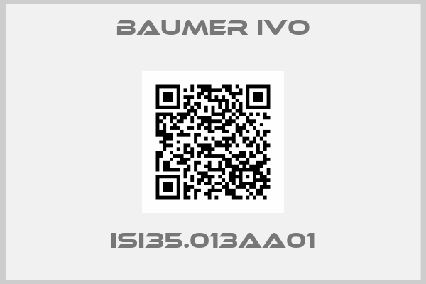 Baumer IVO-ISI35.013AA01