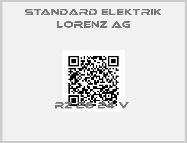 Standard Elektrik Lorenz Ag-RZ 26 24 V 