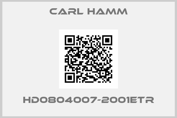 Carl Hamm-HD0804007-2001ETR