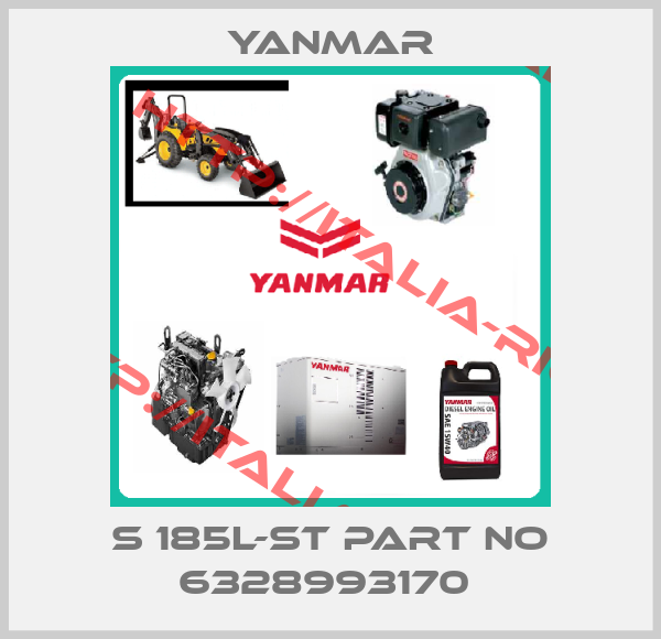 Yanmar-S 185L-ST PART NO 6328993170 