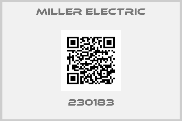 Miller Electric-230183