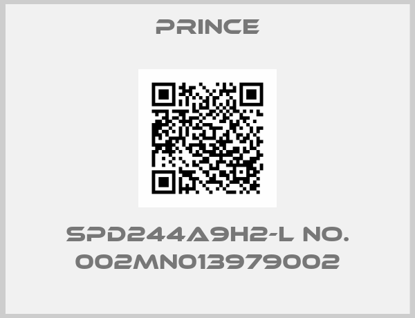 PRINCE-SPD244A9H2-L No. 002MN013979002