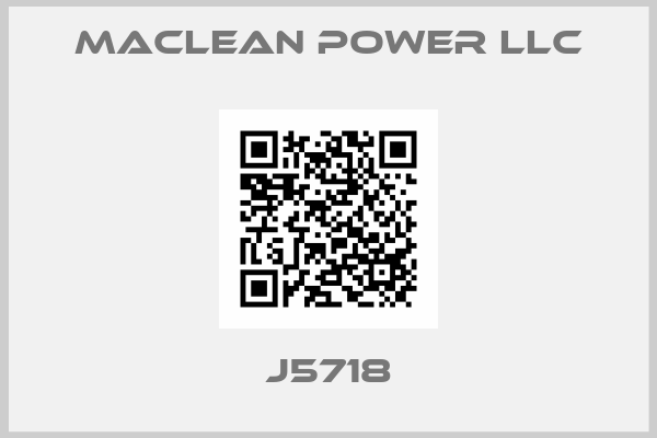 Maclean Power Llc-J5718