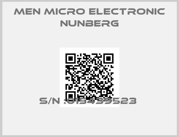 MEN Micro Electronic Nunberg-S/N :015439523 