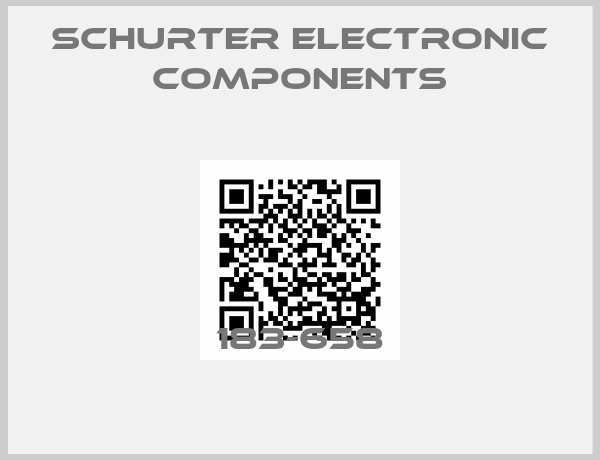 SCHURTER Electronic Components-183-658