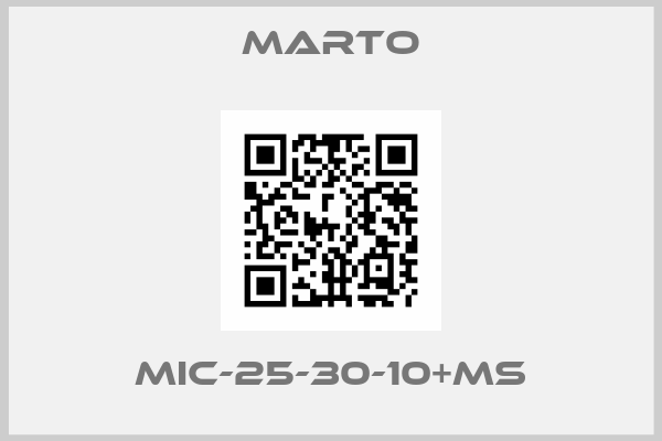 Marto-MIC-25-30-10+MS
