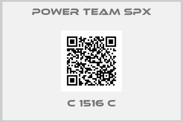 Power Team SPX-C 1516 C