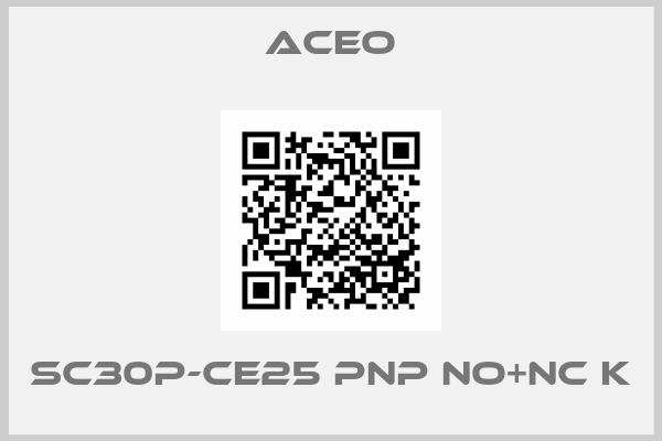 ACEO-SC30P-CE25 PNP NO+NC K