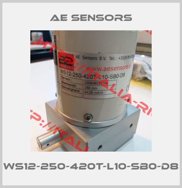 AE Sensors-WS12-250-420T-L10-SB0-D8