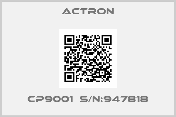 Actron-CP9001  S/N:947818