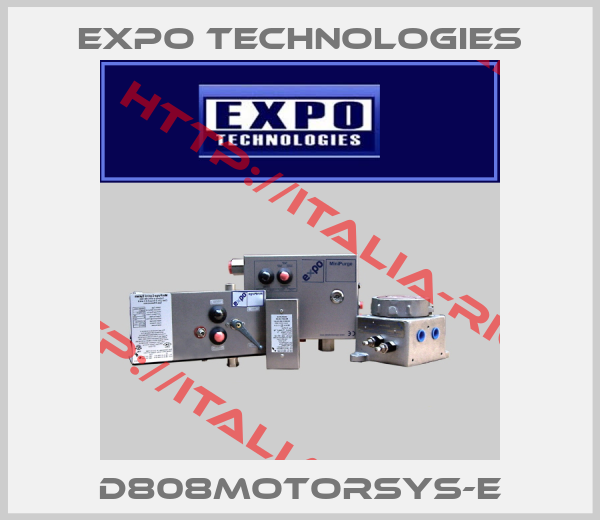 Expo Technologies-D808MOTORSYS-E