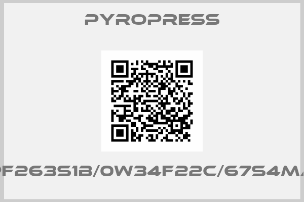 Pyropress-PF263S1B/0W34F22C/67S4MA
