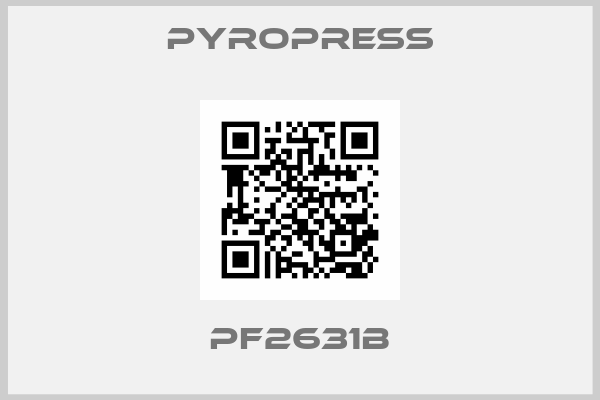 Pyropress-PF2631B