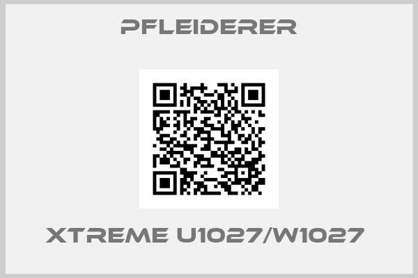 Pfleiderer-Xtreme U1027/W1027 