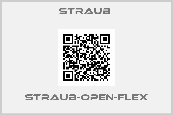 Straub -STRAUB-OPEN-FLEX