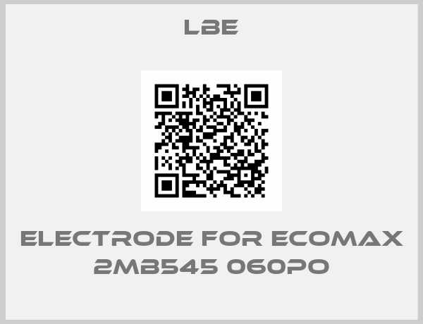 LBE-electrode for ECOMAX 2MB545 060PO