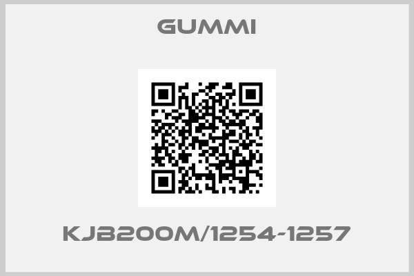 Gummi-KJB200M/1254-1257