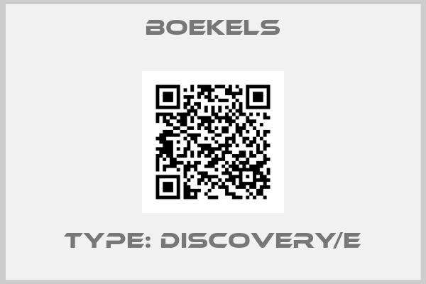 BOEKELS-Type: Discovery/E
