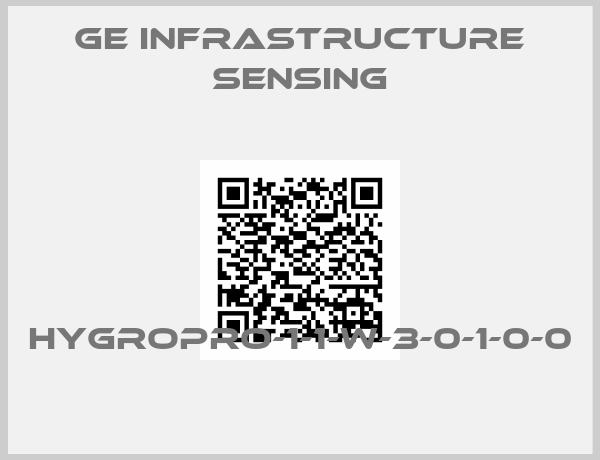 GE Infrastructure Sensing-HYGROPRO-1-1-W-3-0-1-0-0