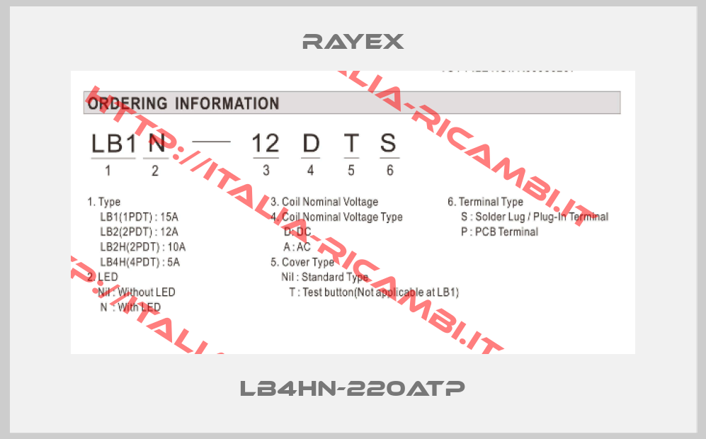 Rayex-LB4HN-220ATP