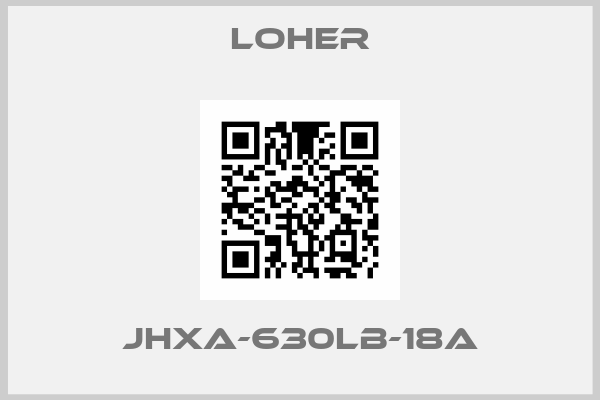 Loher-JHXA-630LB-18A