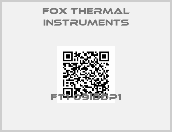 Fox Thermal Instruments-FT1-09IDDP1