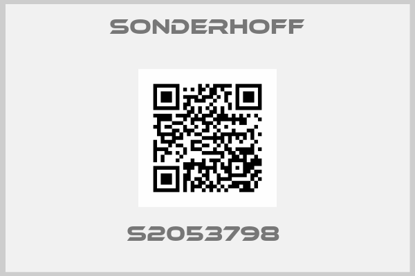 SONDERHOFF-S2053798 