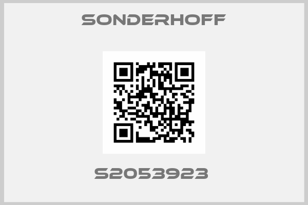 SONDERHOFF-S2053923 